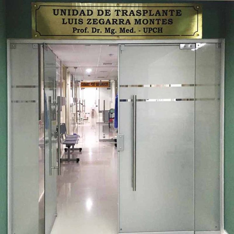 Unidad de Trasplante - Luis Zegarra Montes