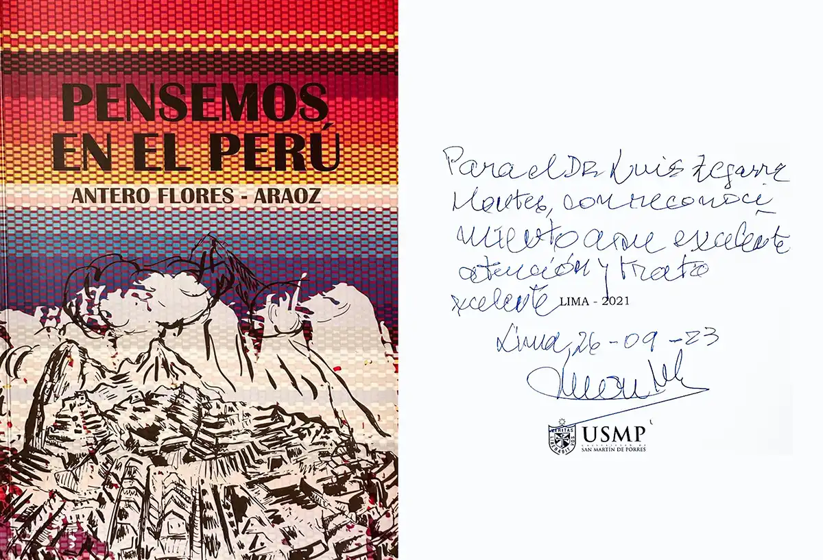 Pensemos el Perú, Ántero Flores-Araóz (2023)
