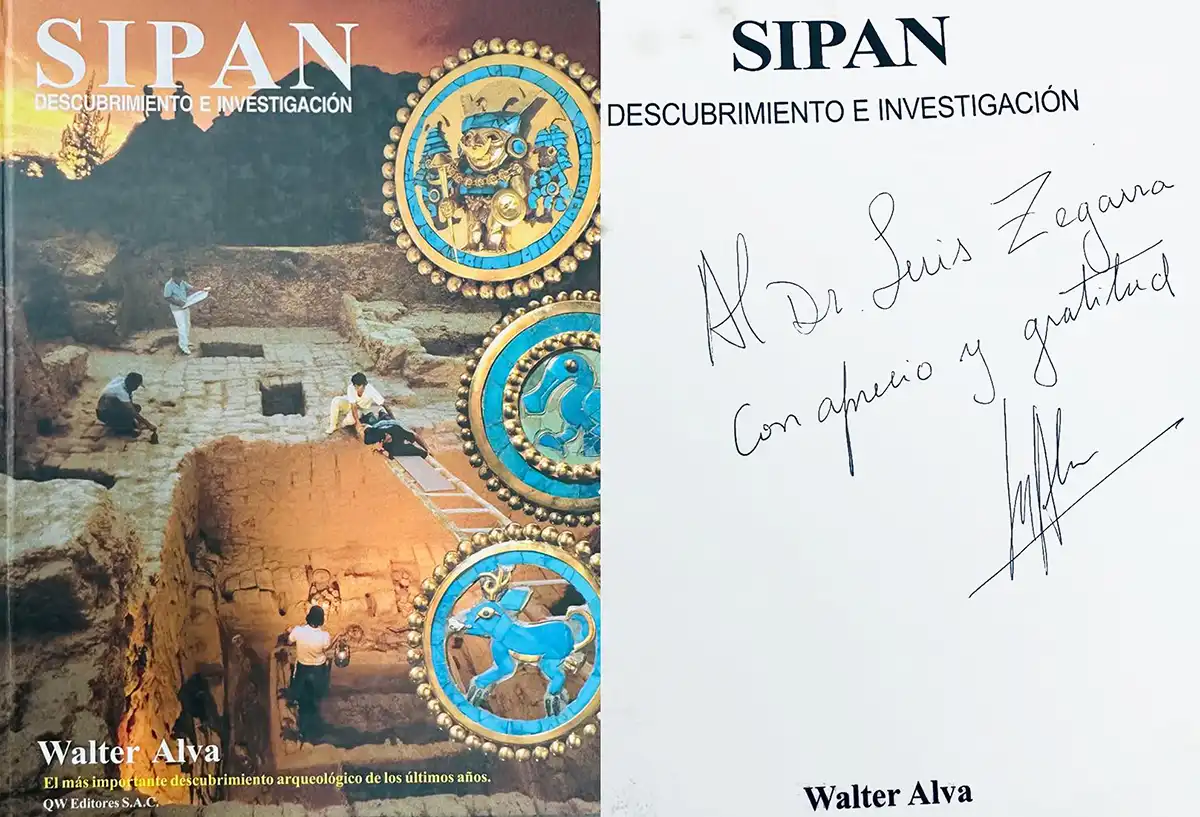 Sipan. Descubrimiento e Investigación. Walter Alva